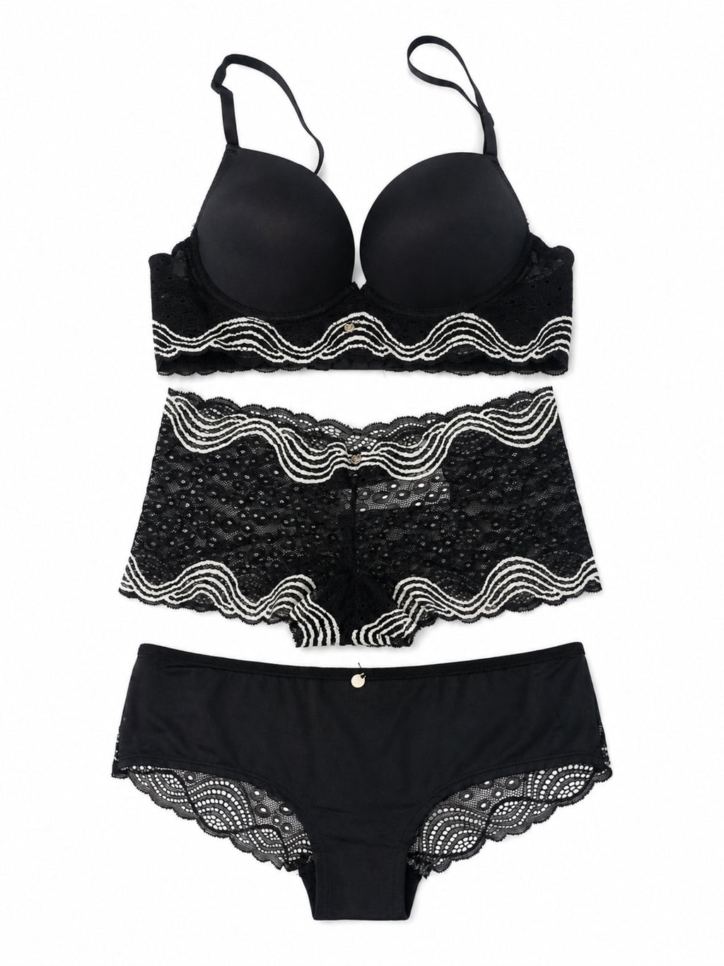 2191 Trio Brasier Hipster Boxer