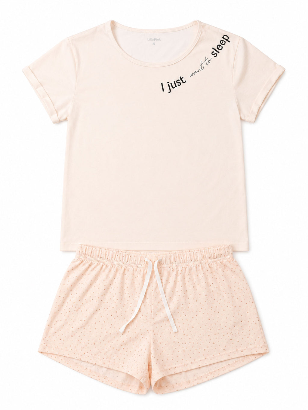 7196 Conjunto de pijama Pantalon Corto