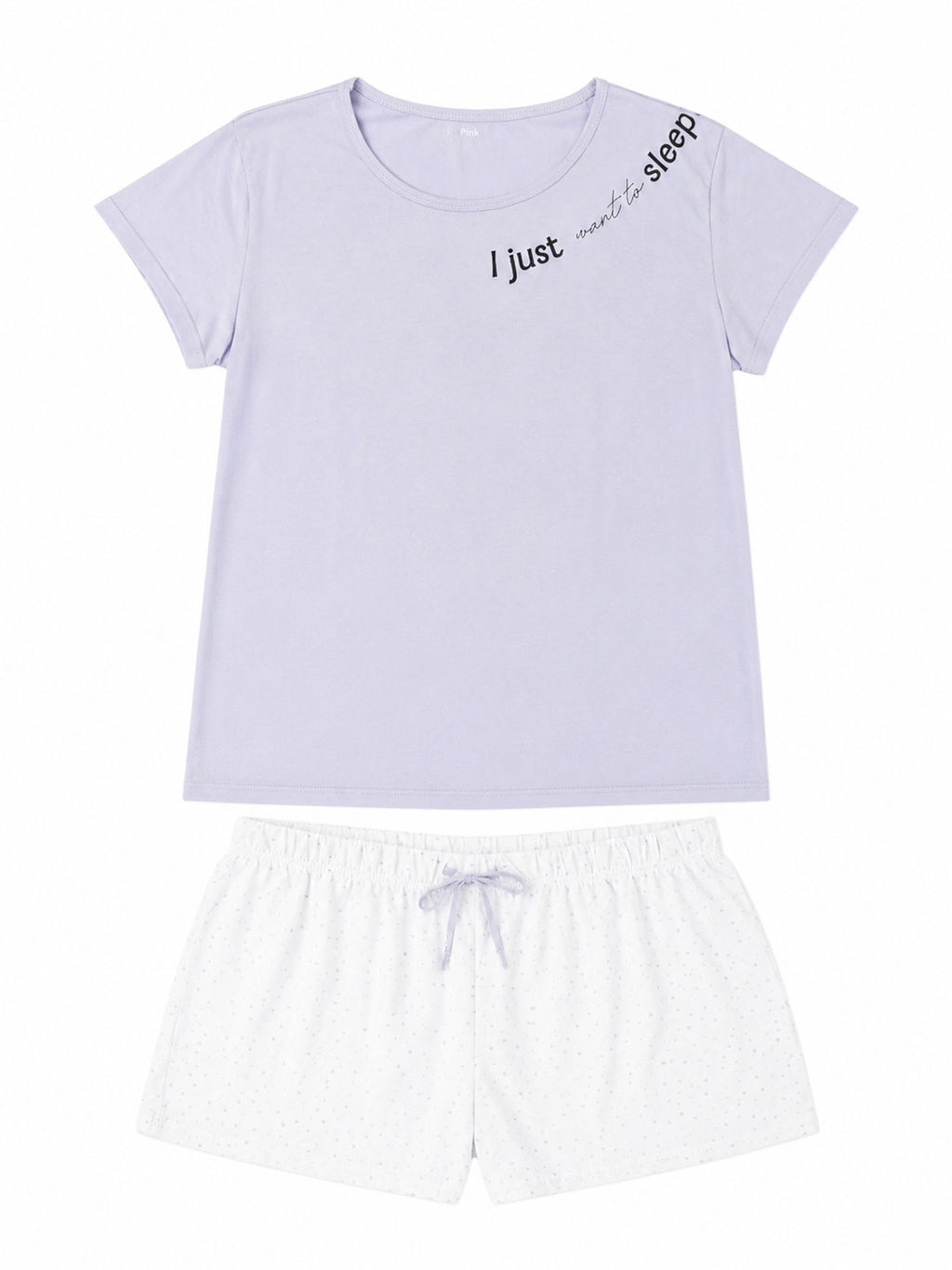 7196 Conjunto de pijama Pantalon Corto