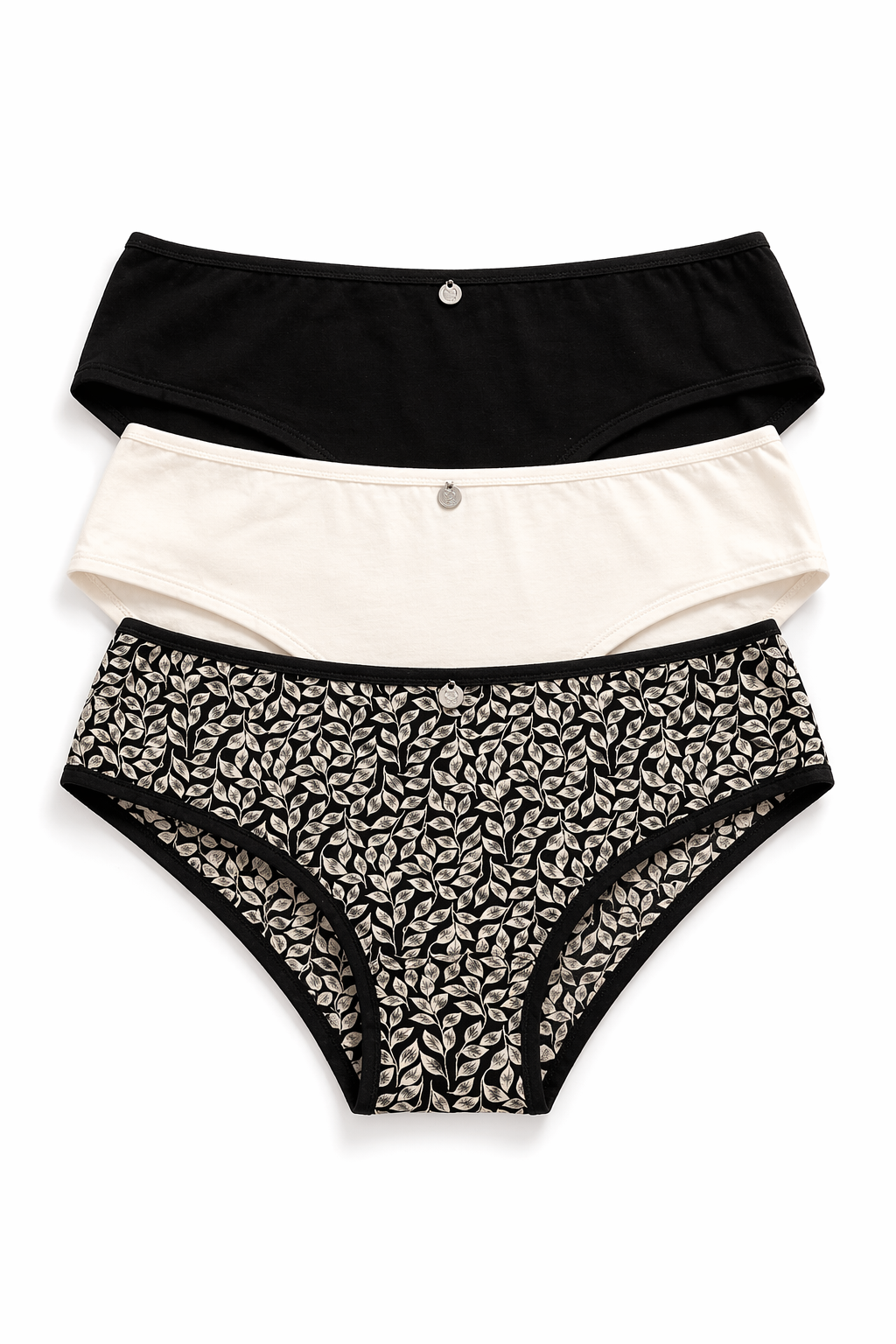 338 Panty Hipster Algodon Paqx3