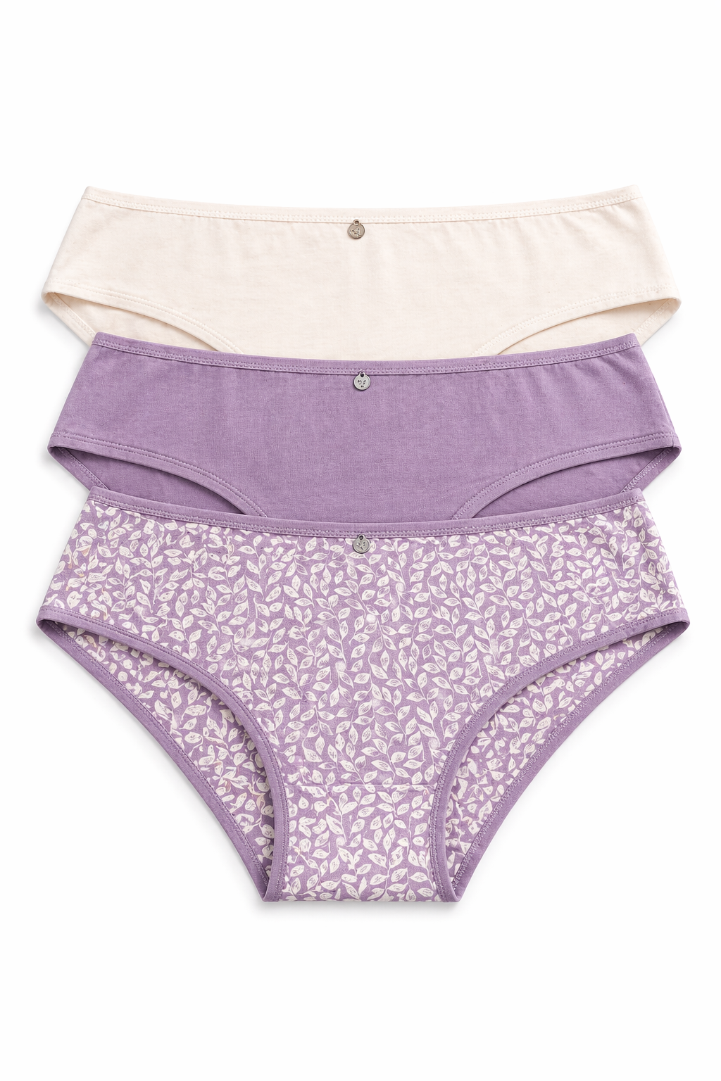 338 Panty Hipster Algodon Paqx3