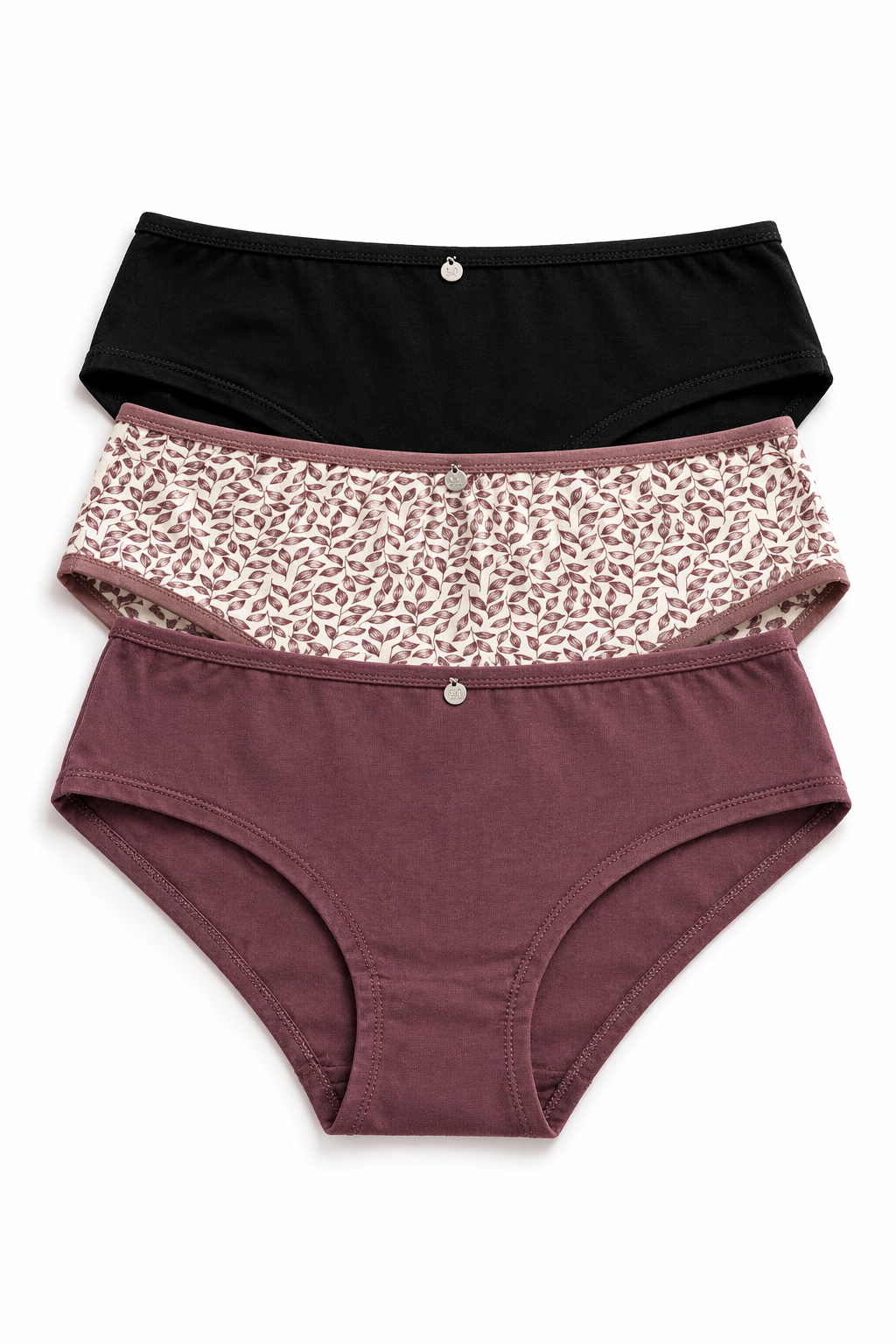 338 Panty Hipster Algodon Paqx3