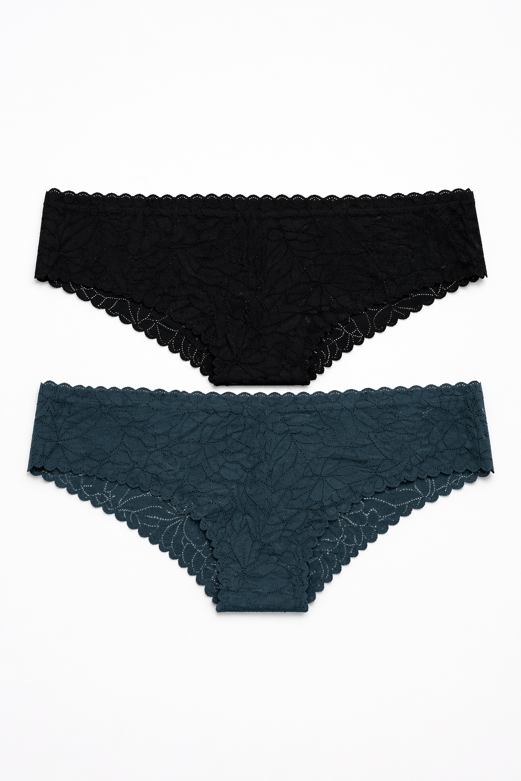 EM105-004 Panty Encaje Corte Laser Paqx2