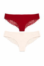 IM105-040 Panty Corte Laser Paqx2