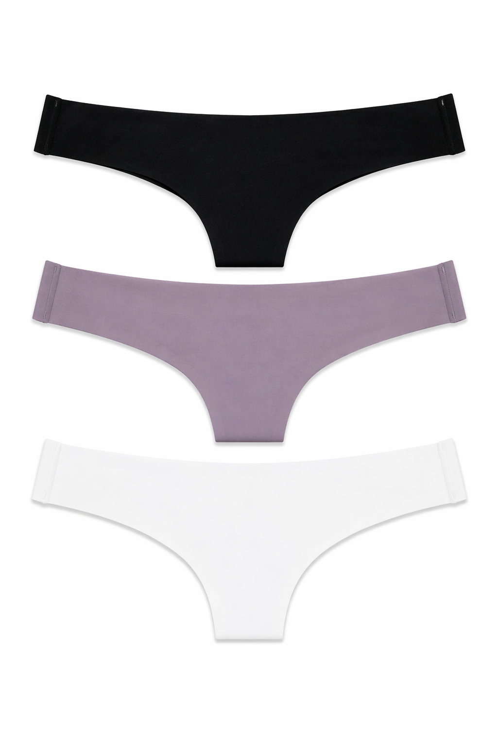 IM106-009 Panty Paqx3 Blanco+lila+negro