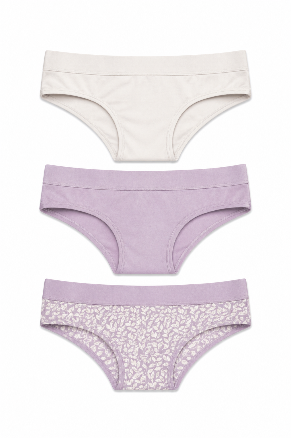 MJ100-060 Panty Algodon Paqx3