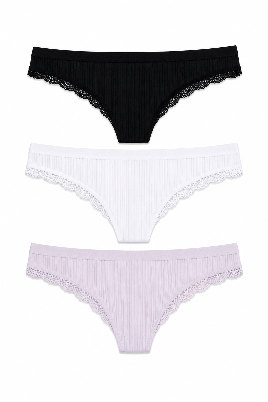 MJ100-061 Panty Algodon Paqx3