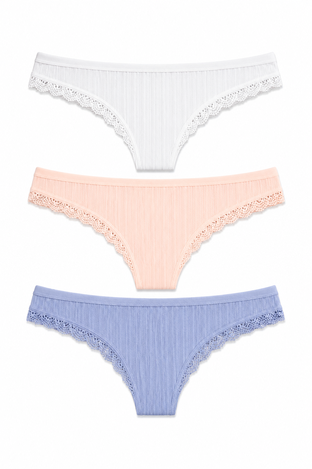 MJ100-061 Panty Algodon Paqx3