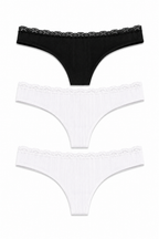MJ100-062 Panty Algodon Paqx3 TS