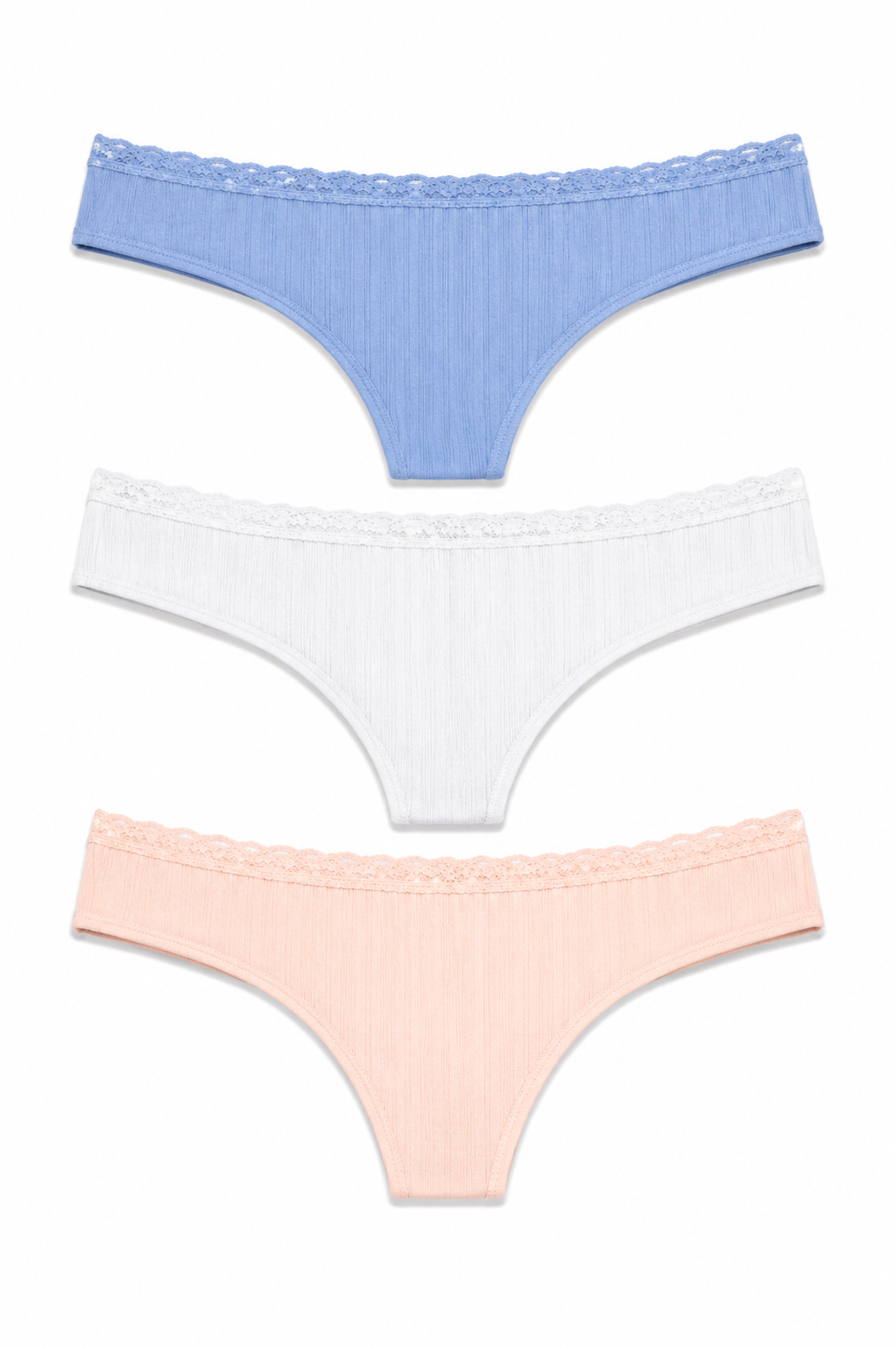 MJ100-062 Panty Algodon Paqx3 TS