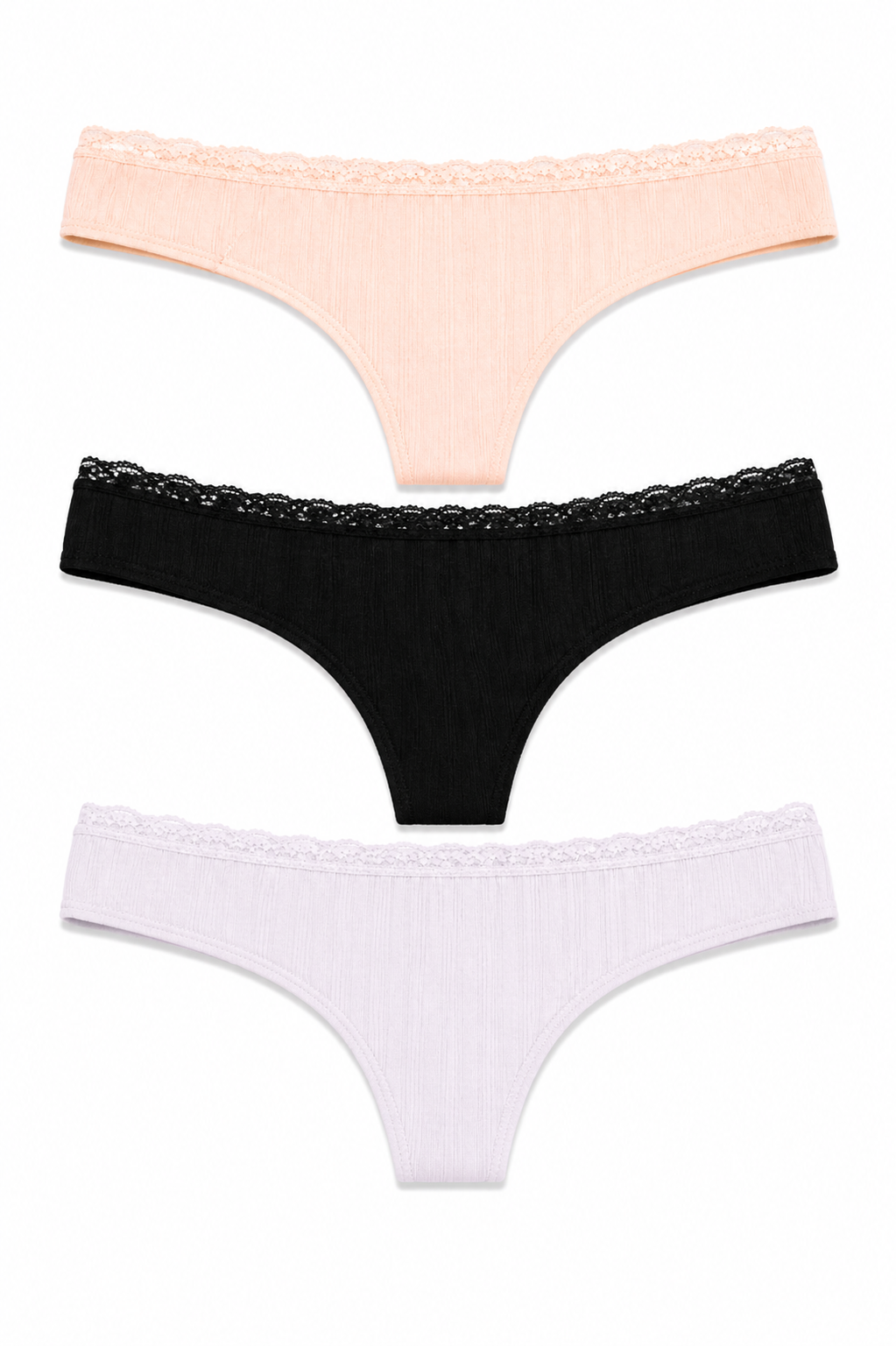 MJ100-062 Panty Algodon Paqx3 TS