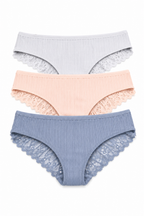 MJ100-066 Panty Algodon Paqx3