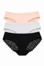 MJ100-066 Panty Algodon Paqx3
