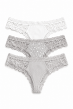 MJ100-068 Panty Algodon Paqx3