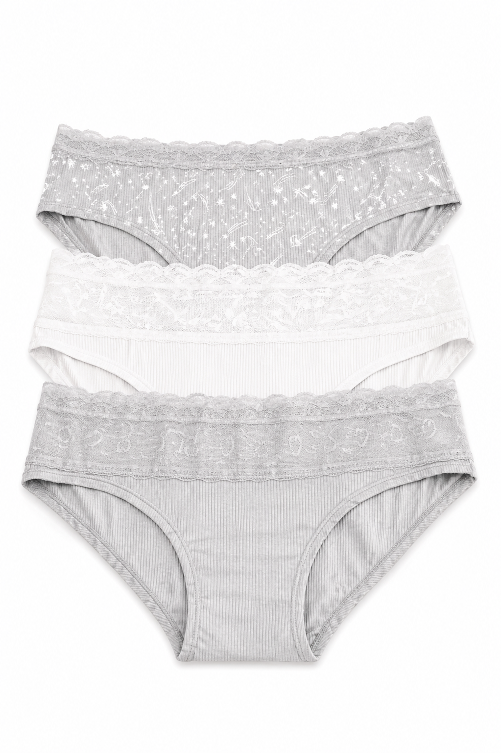 MJ100-071 Panty Algodon Paqx3