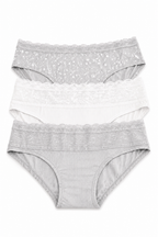 MJ100-071 Panty Algodon Paqx3