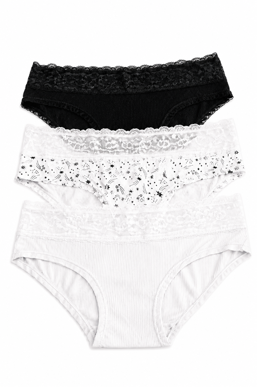 MJ100-071 Panty Algodon Paqx3