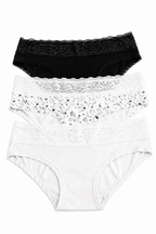 MJ100-071 Panty Algodon Paqx3