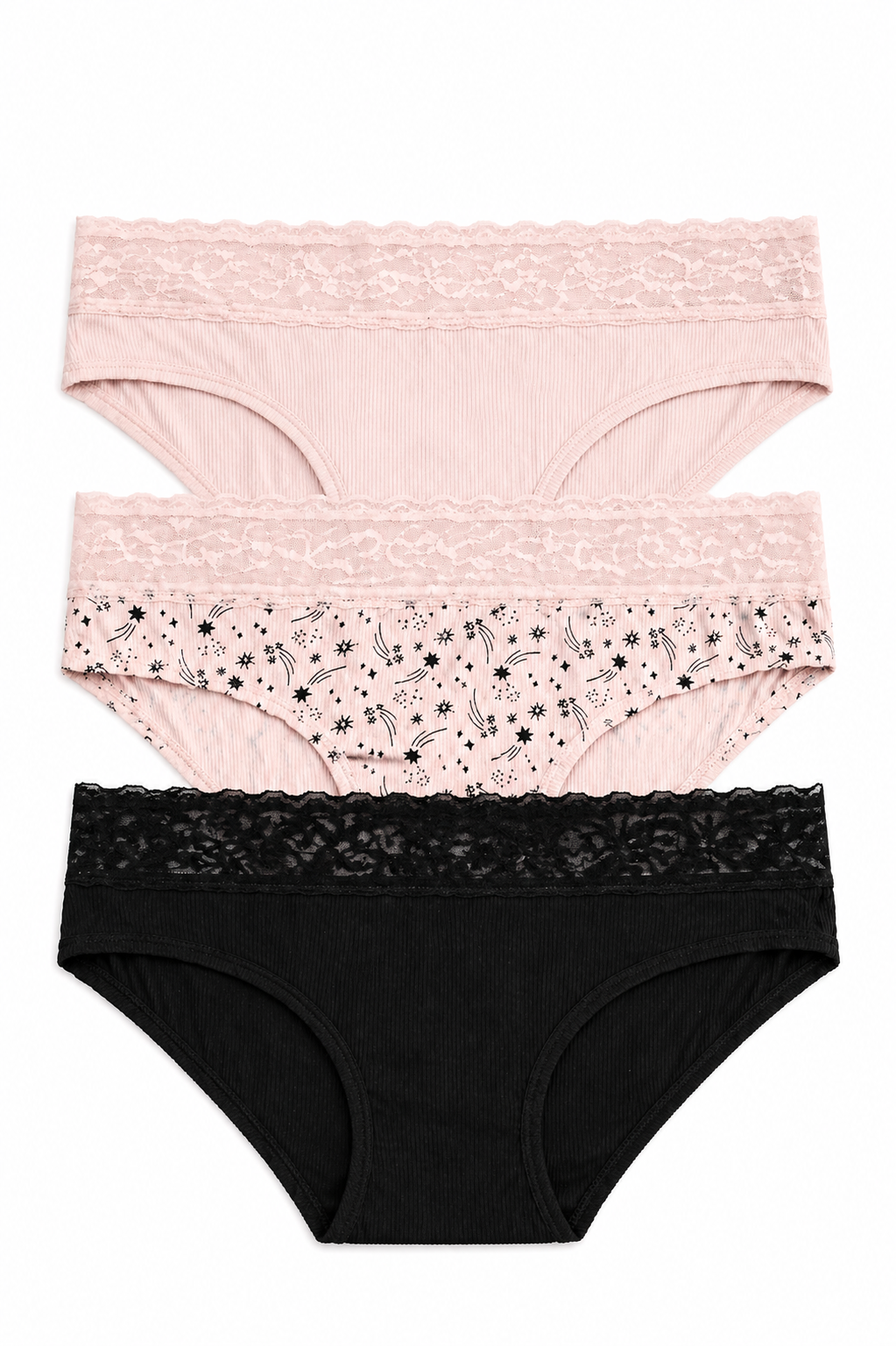 MJ100-071 Panty Algodon Paqx3