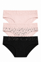 MJ100-071 Panty Algodon Paqx3