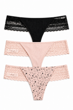 MJ100-072 Panty Algodon Paqx3