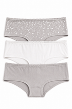 MJ100-073 Panty Algodon Paqx3