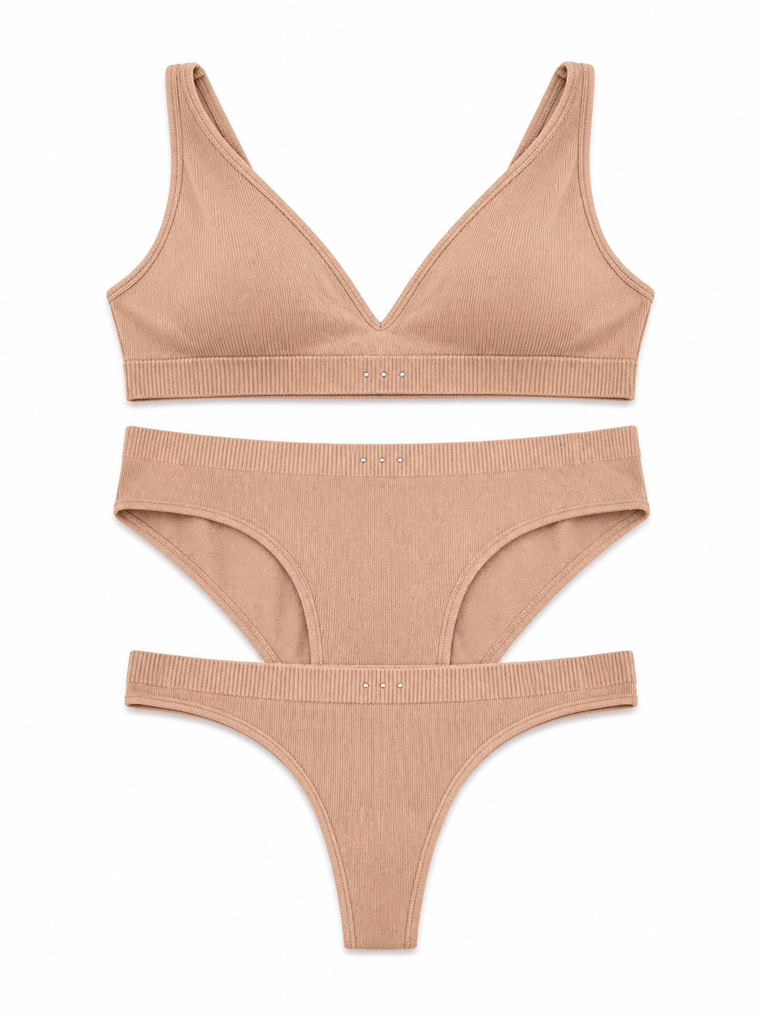 MJ219-001 CONJUNTO TRES PIEZAS SEAMLESS