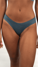 EM105-004 Panty Encaje Corte Laser Paqx2