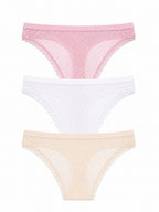 Em107-010 Panty Encaje Paqx3
