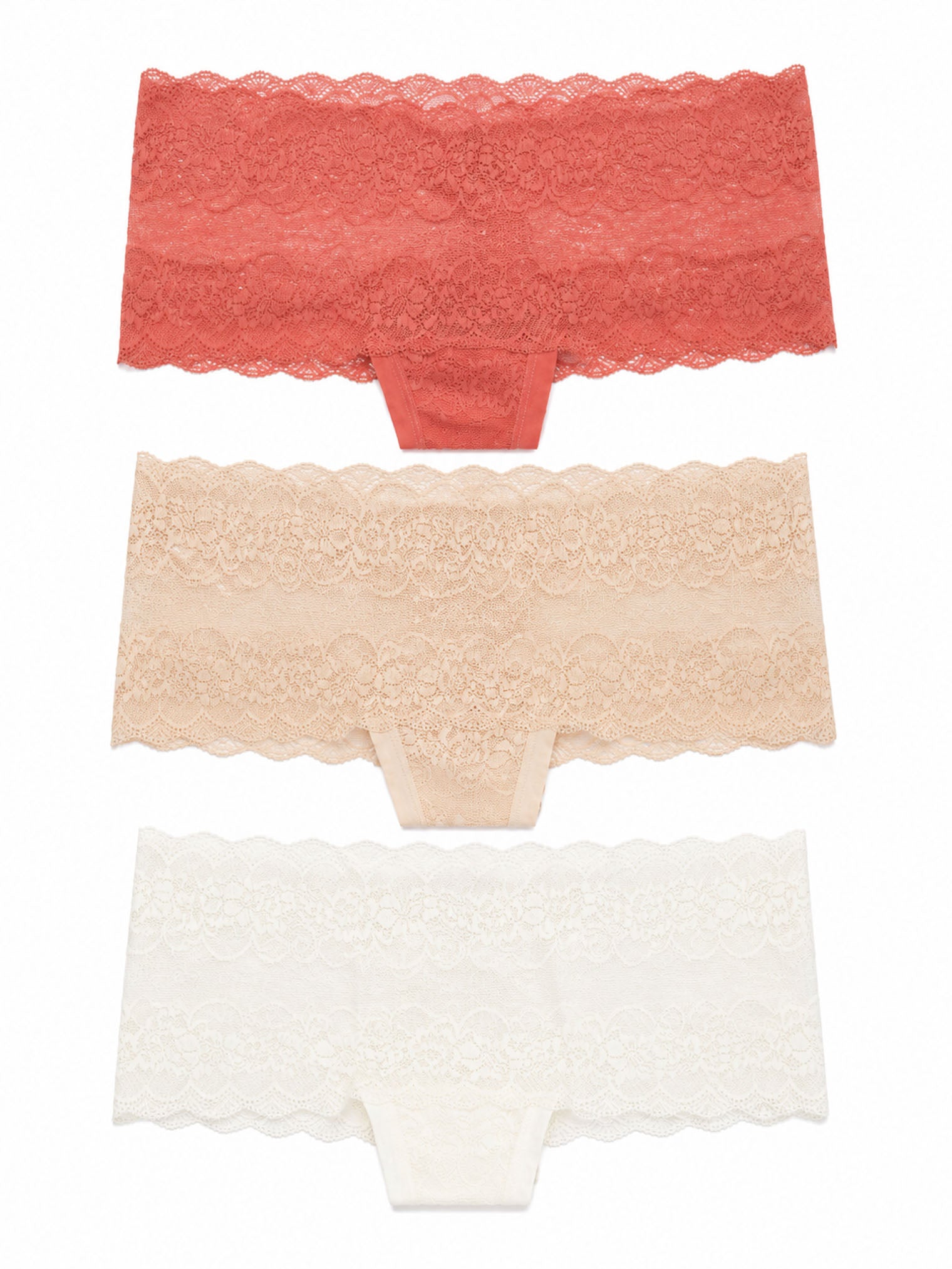 Em107-021 Panty Encaje Paqx3