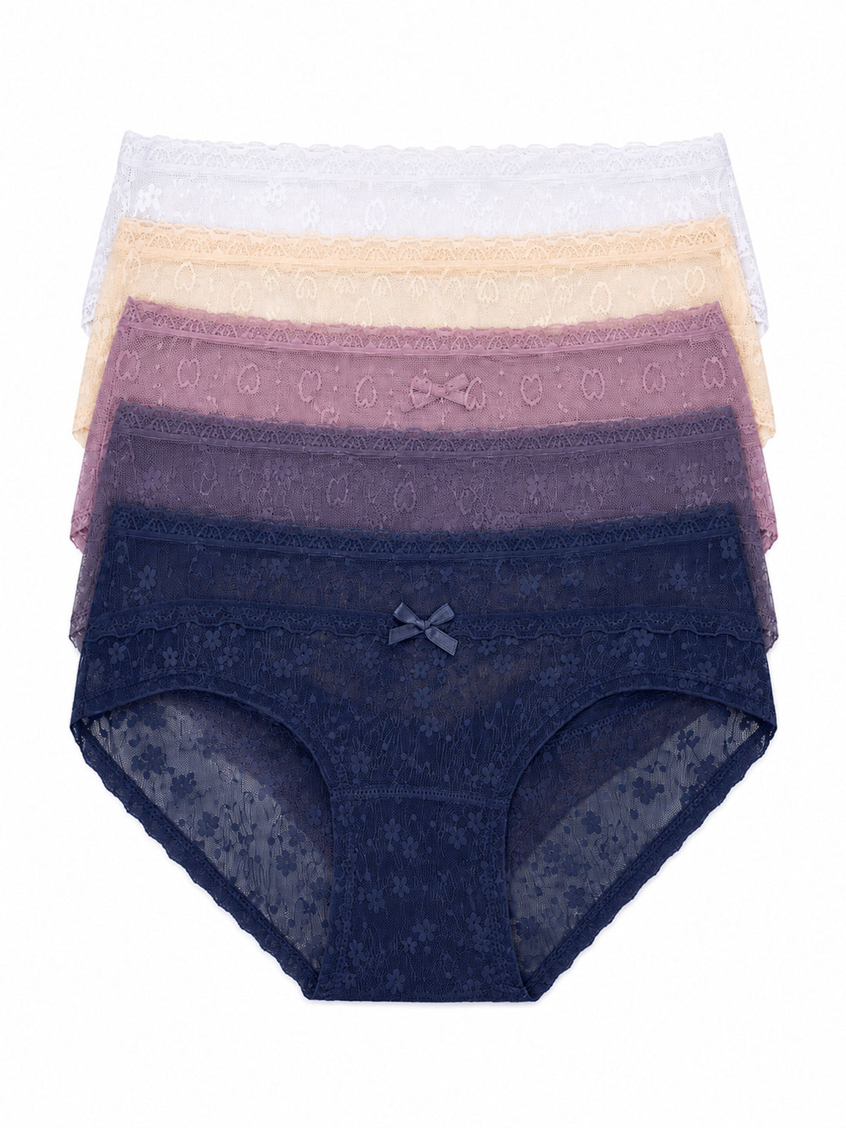 Em263-001 Panty Culotte de Encaje Paqx5