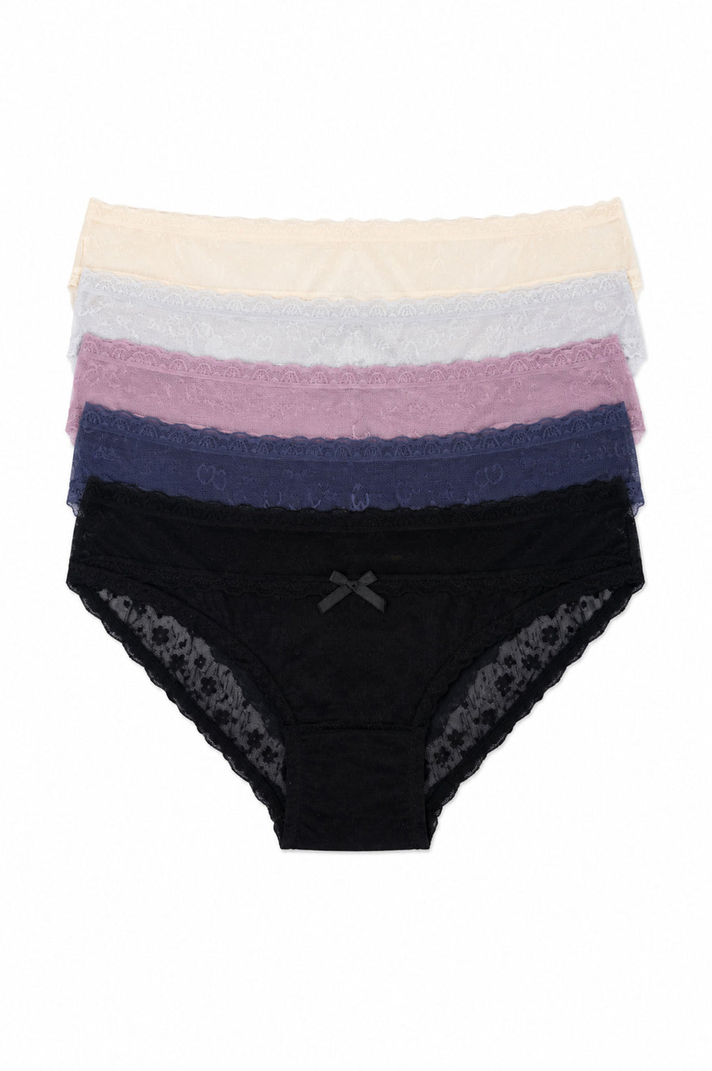 Em263-001 Panty Culotte de Encaje Paqx5