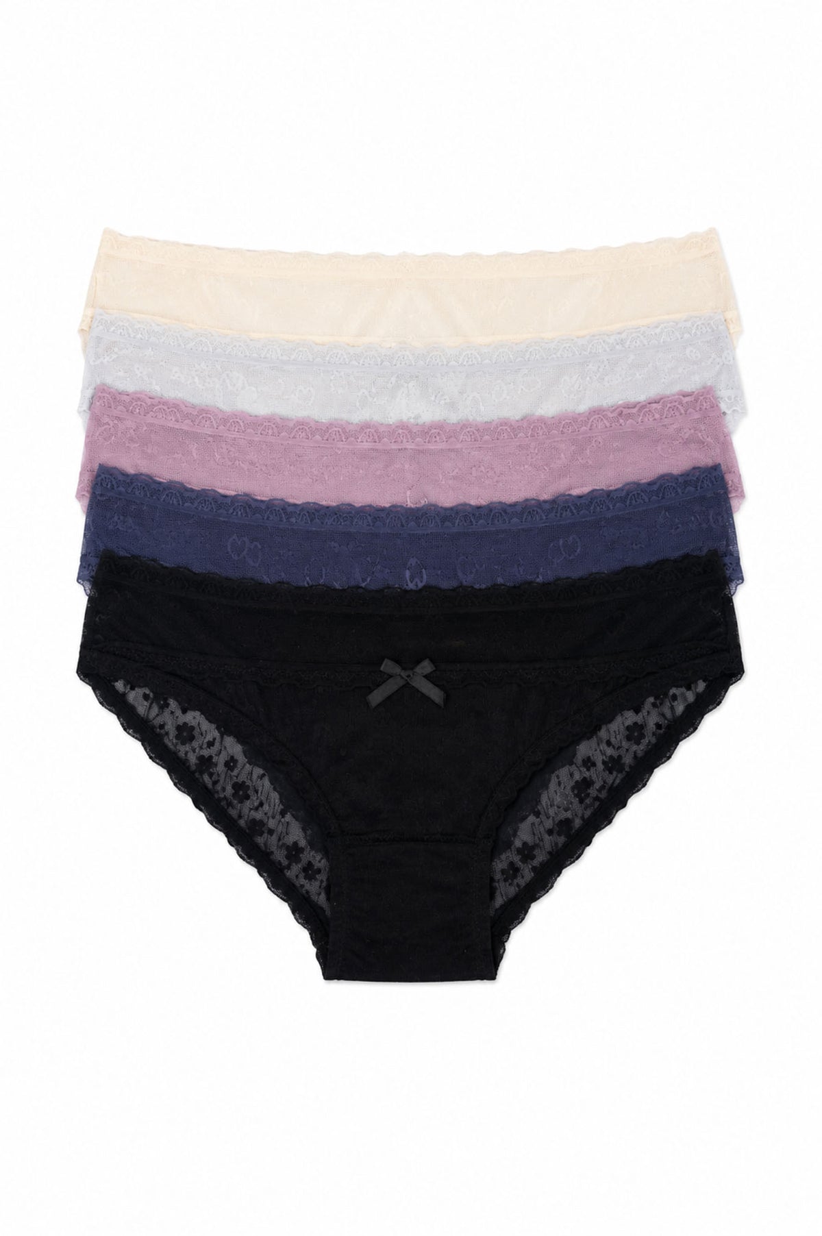 Em263-001 Panty Culotte de Encaje Paqx5