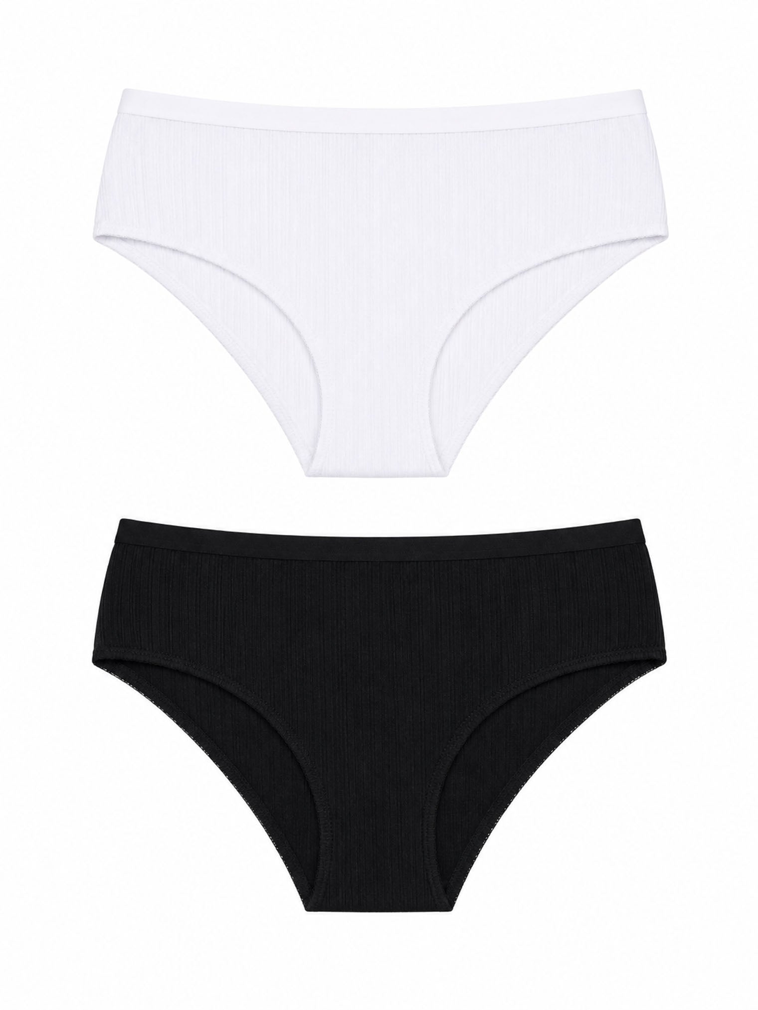 MJ103-040 Panty Algodon Corte Laser Paqx2
