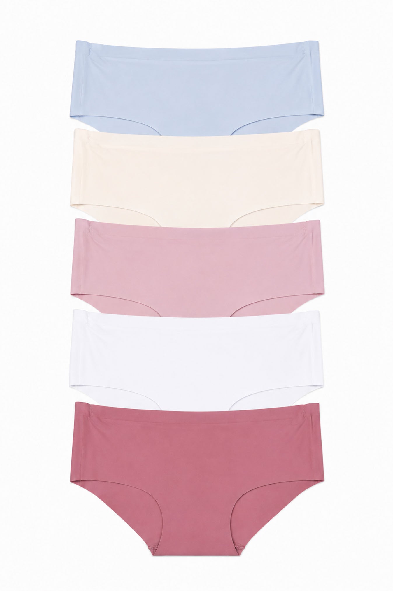 Mj258-001 Panty Corte Laser Semanario Paqx5