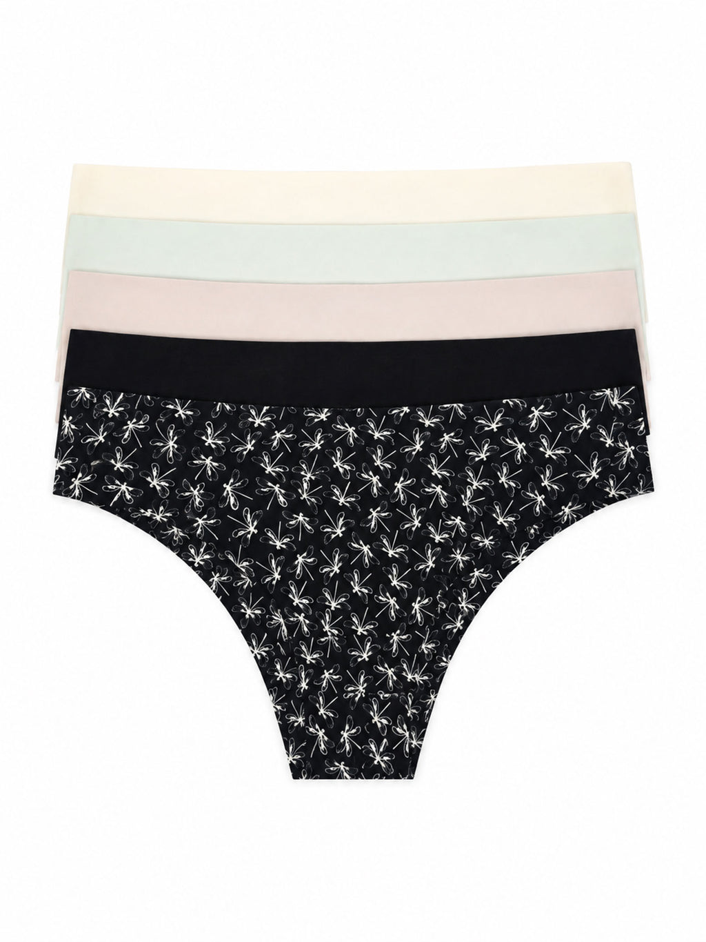 Mj258-002 Panty Corte Laser Semanario Paqx5