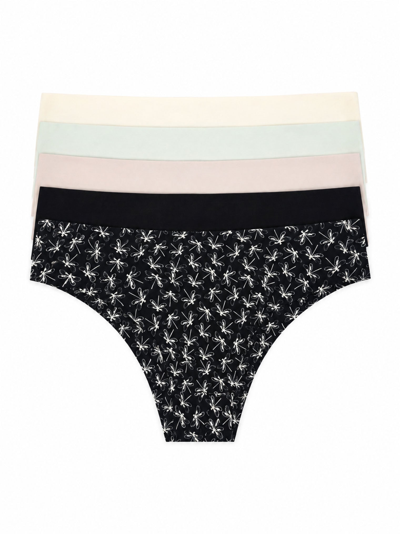 Mj258-002 Panty Corte Laser Semanario Paqx5