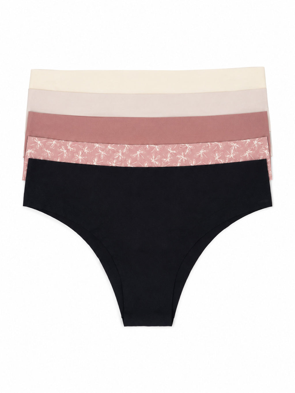 Mj258-002 Panty Corte Laser Semanario Paqx5