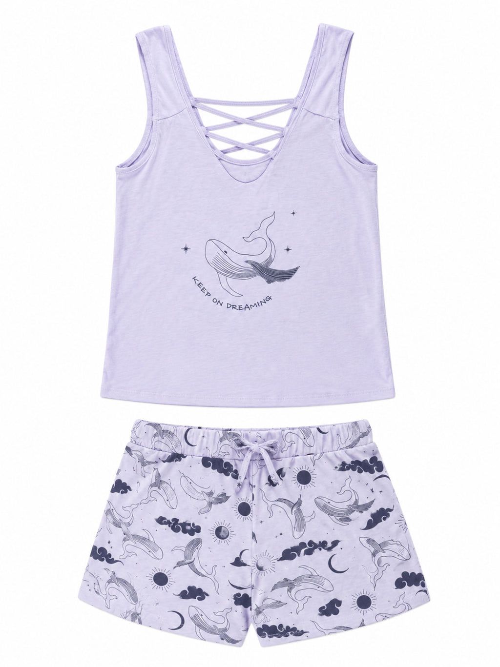 PM128-009 Pijama Conjunto Pantalon Corto