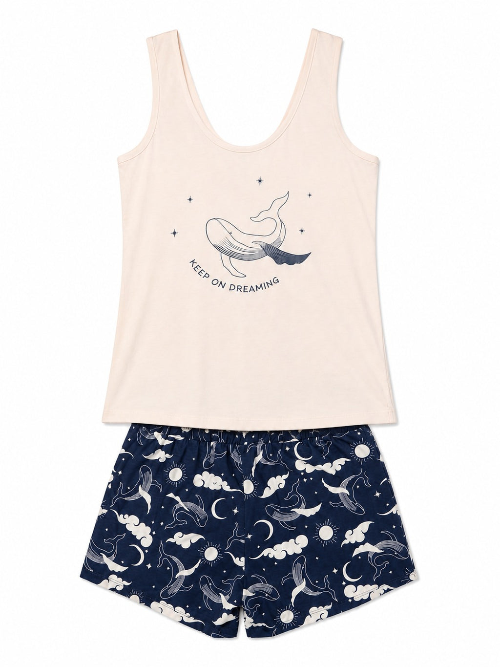 PM128-009 Pijama Conjunto Pantalon Corto