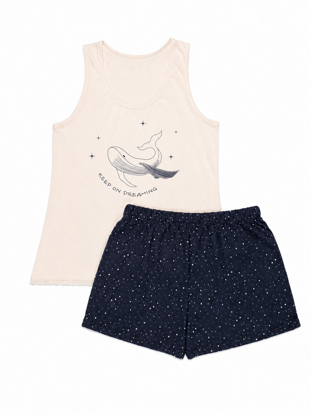 PM128-011 Pijama conjunto Pantalon Corto