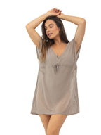 Svb-028 Vestido Salida De Baño Microtul